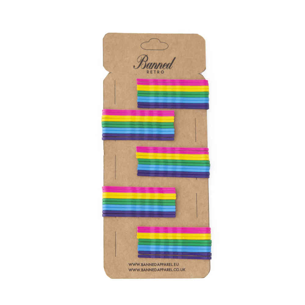 Dancing Days - HAIR OF THE SUN Hair slide - Rainbow